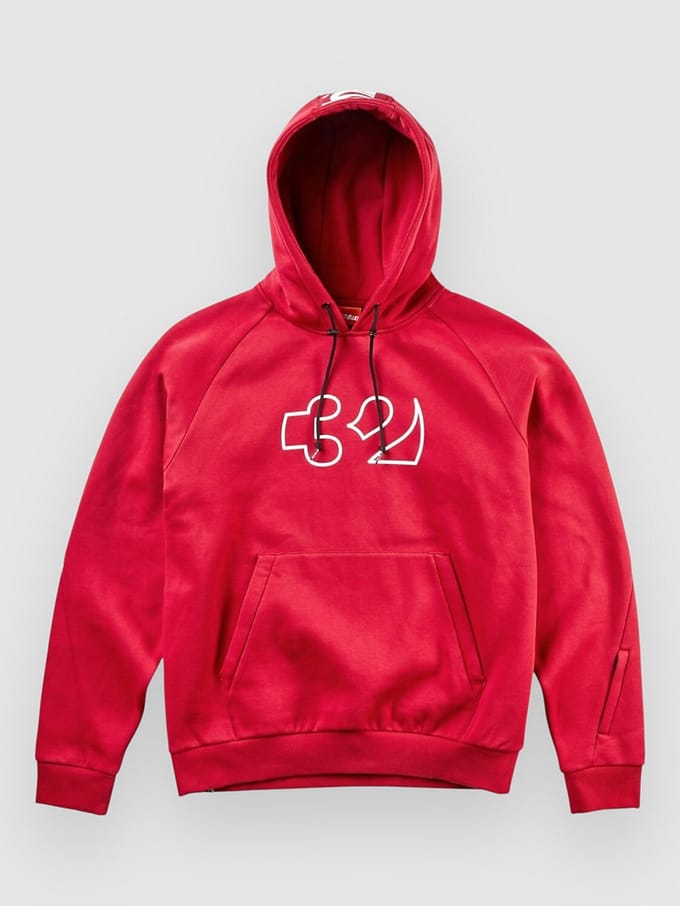 ThirtyTwo Team Tech Fleece Jas oranje