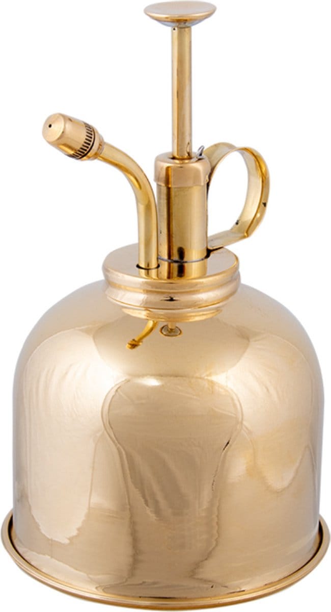 Esschert Design plantenspuit/vernevelaar - metaal/goud - 280 ml