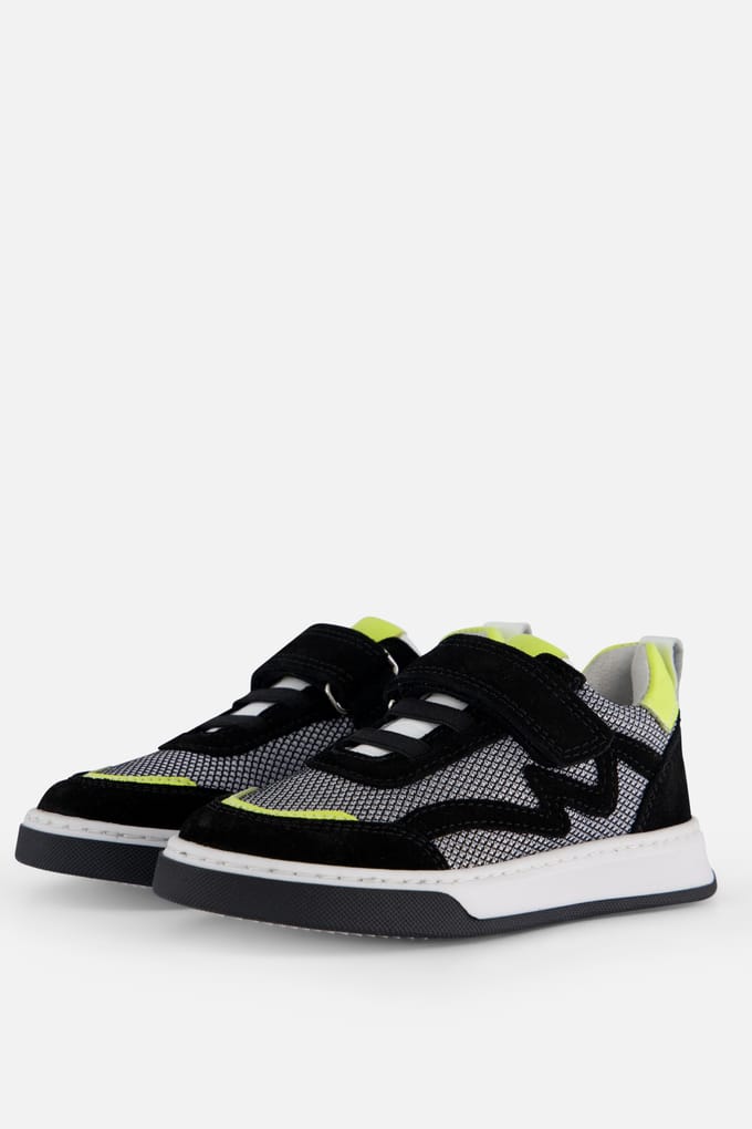 Muyters Muyters Velcro Sneakers zwart Leer