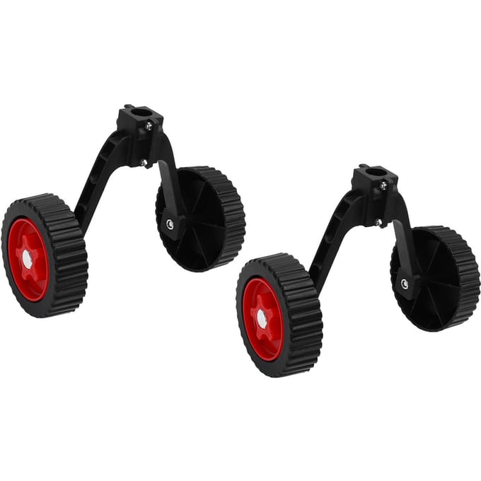 Roue de débroussailleuse universelle réglable détachable Support de roue pour tube de manche de 0,98 à 1,1 pouce