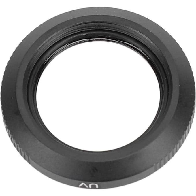 Actiecamera UV-filter Aluminiumlegering Optisch Glas Dubbelzijdig Meerlaags Nano Gecoat UV-filter black