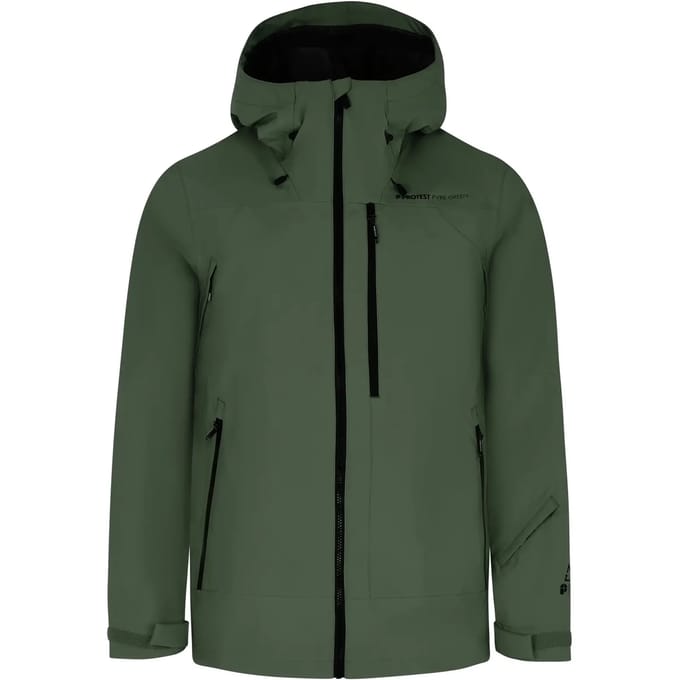 Protest Prtabalone – Skijas Heren – Winterjas - Waterafstotende afwerking – Softshell – Thyme