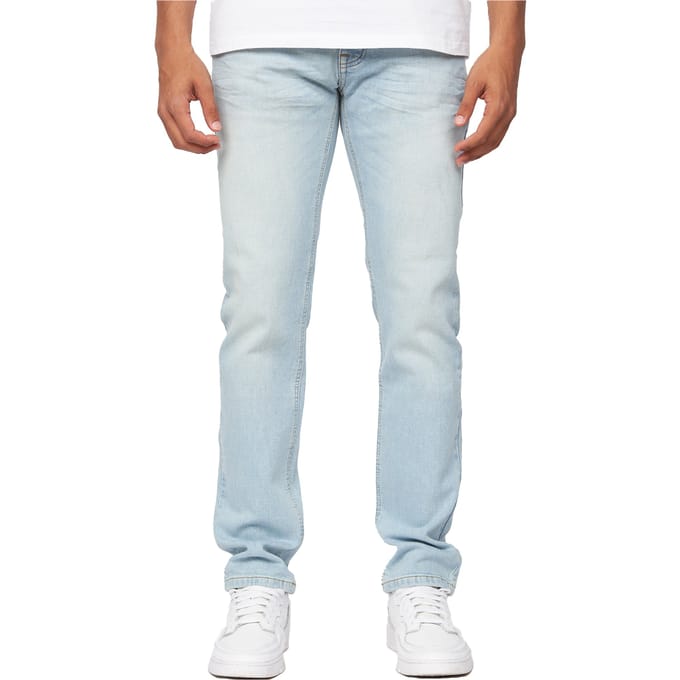 Crosshatch Heren Buraca Slim Jeans (Lichte wasbeurt)