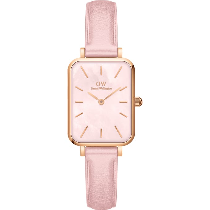 Daniel Wellington DW Watch Quadro Cherry Blossom 20x26mm MIC Rose Gold