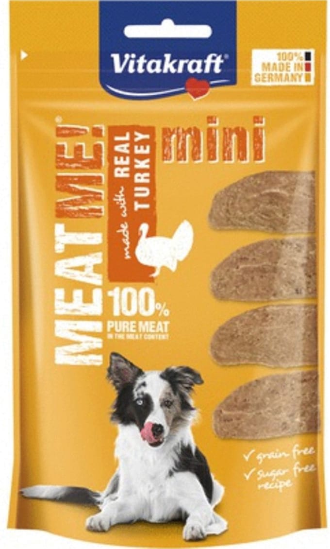 Vitakraft Meat Me Mini Kalkoen - Hondensnack - 60gr