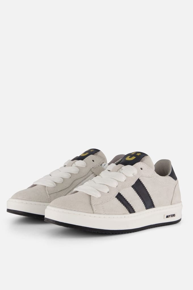 Muyters Sneakers wit Leer - Maat 37 - Kinderschoenen