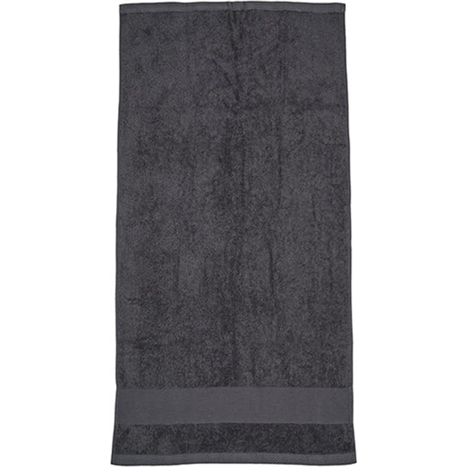 Fair Towel Cozy Organic Handdoek (Donkergrijs)