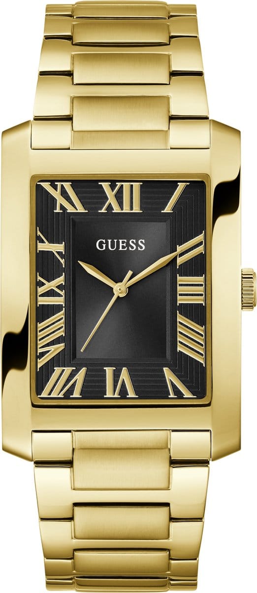 Guess Clyde GW0896G2 Horloge - Staal - Goudkleurig - Ø 34 mm