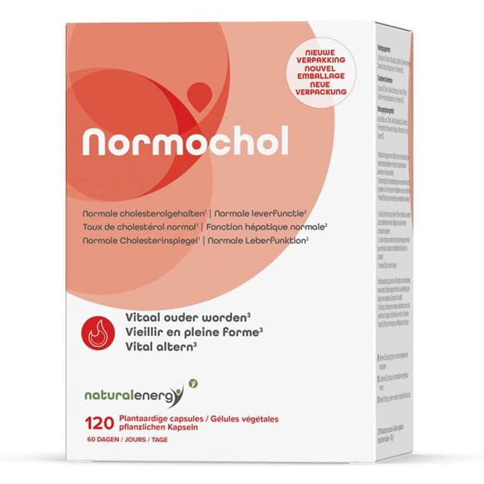 Natural Energy Normochol | Cholesterolgehalte 120 Capsules