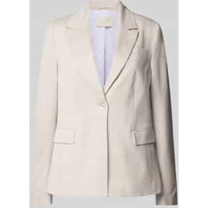 Regular fit blazer met klepzakken