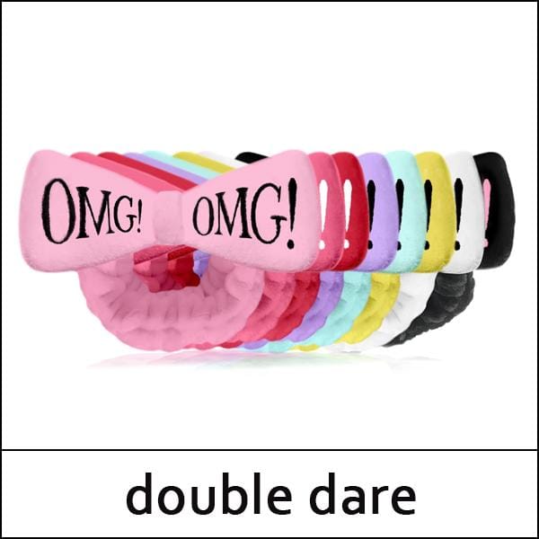 [dubbele uitdaging] (sc5) OMG! Mega Haarband 1 stuks / #Zwart pink