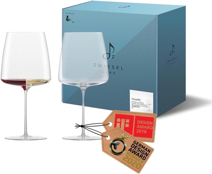 Zwiesel Glas Simplify Wijnglas Velvety & sumptuous 140 - 0.74 Ltr - set van 2