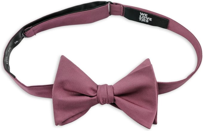 We Love Ties - Vlinderdassen - Vlinderdas polyester mauve - mauve