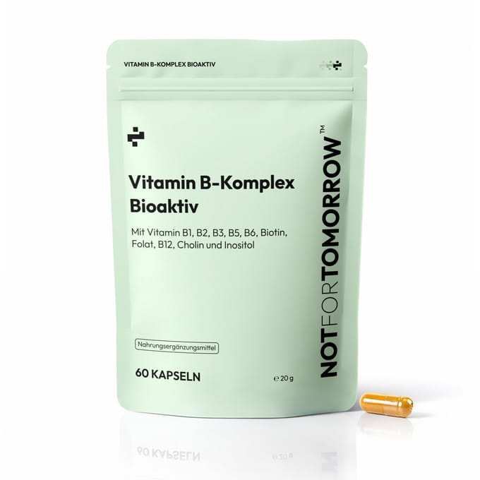 NOTFORTOMORROW - Bioactief Vitamine B - complex - 60 st