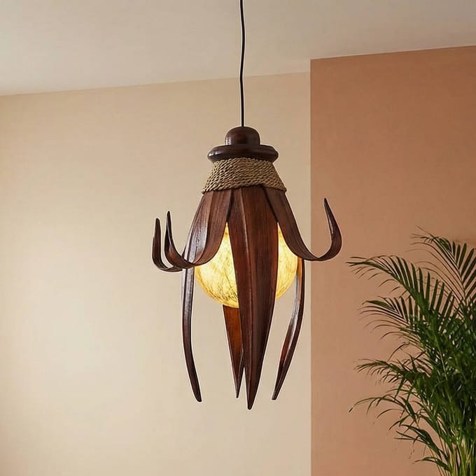 Woru Exotische hanglamp Karima