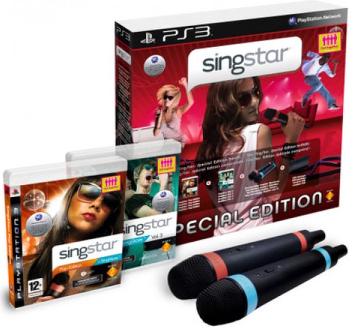 Singstar - Pop Edition + Singstar 3 + Wireless Microfoons - Special Edition