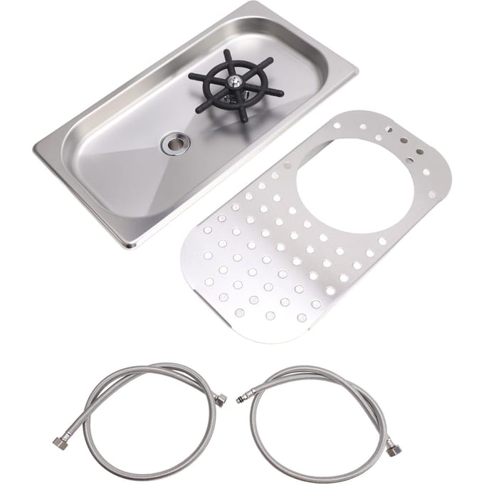 304 RVS Pitcher Spoeler Bekerwasser Glasreinigingsspoeler Hogedrukreiniging Met white