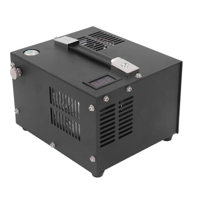 Draagbare Luchtcompressor Hoge Druk Elektrische PCP Compressor Pomp Olie Water Vrij DC12V 4500Psi