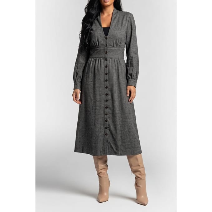 BA&SH Robe Cameron Anthracite Taglia: S | Abiti in T-Shirt Outlet | Donna