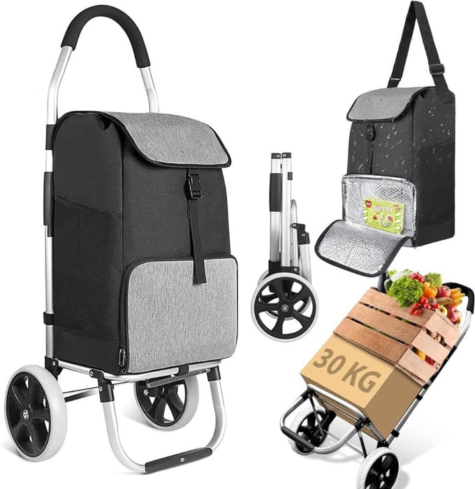 ApexArte® Winkeltrolley - Trolley - Boodschappentrolleys