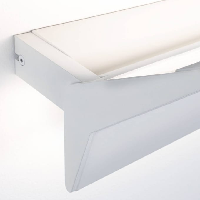 LED-wandlamp 3-Step-Dim Stine 2700K 970lm / 0lm 230V 13W / 4W dimbaar Wit mat