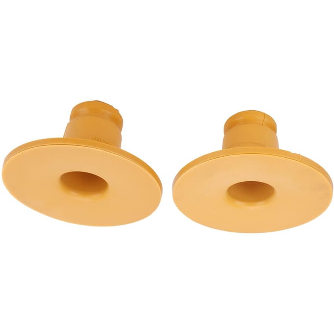 2 stuks Achterveer Aanslagblok PU Geel 12802494 Goede Prestaties Uitstekende Elasticiteit Vervanging voor Saab 9‑3 2003‑2015 orange
