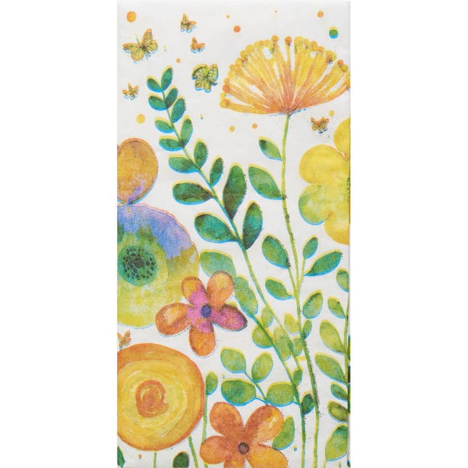 Zakdoeken Vibrant spring white - Ambiente - 21x21 cm