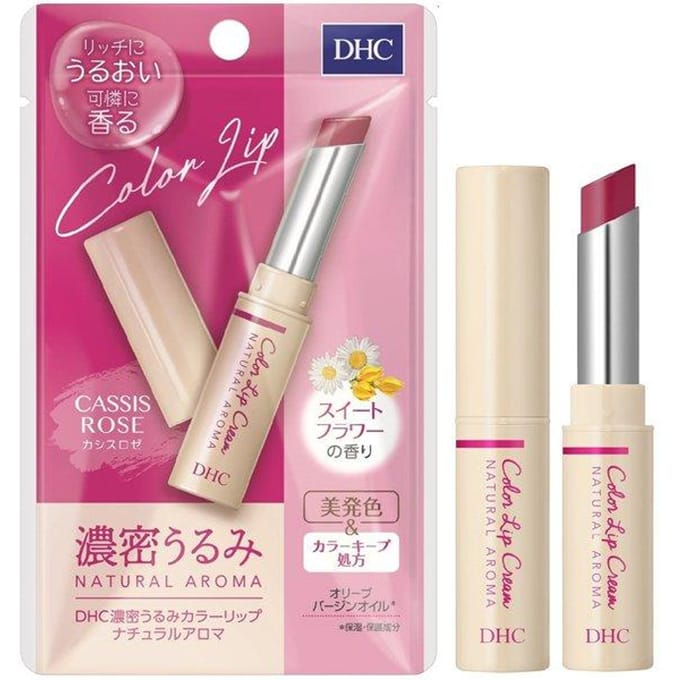 DHC - Natural Aroma Calm Lip Cream Cassis Rose