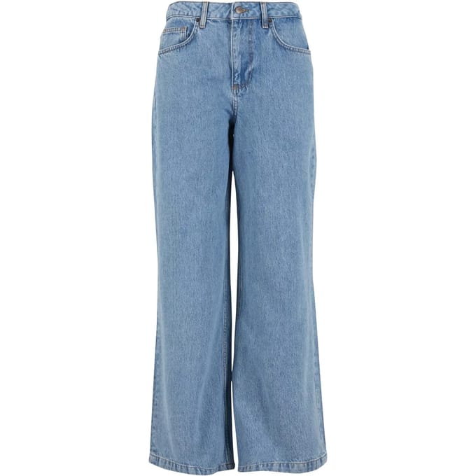 DEF Damen Trip Baggys DFLJS191 Light Blue-XS