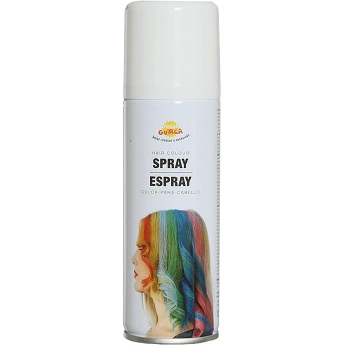 Fiestas Guirca - haarspray wit (125 ml)