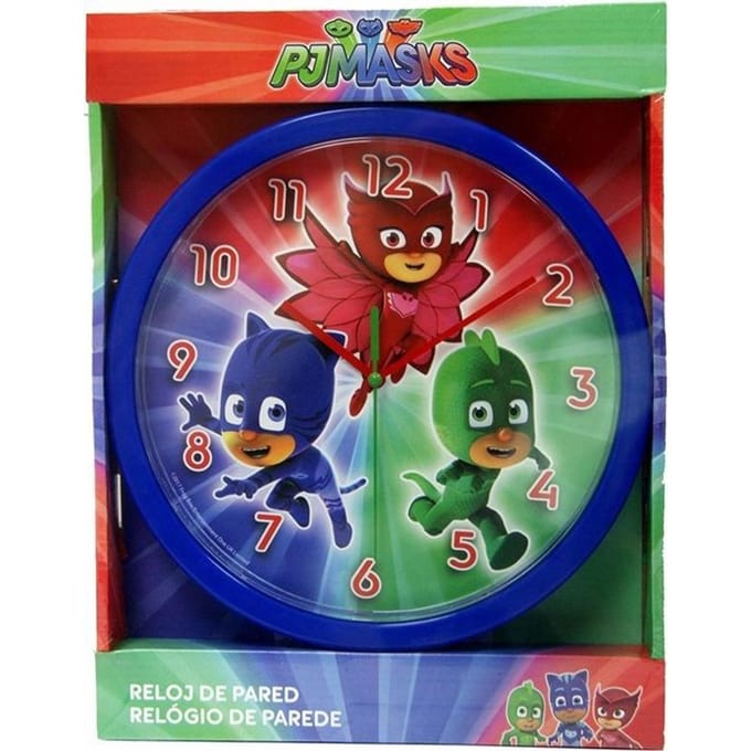 PJ Masks wandklok