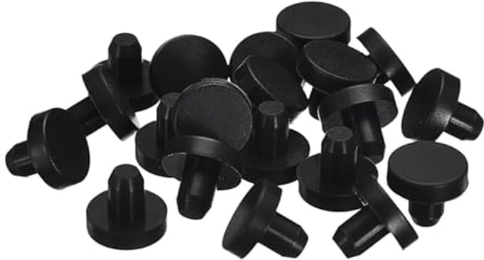 20 stuks waterdichte rubberen doppen voor gaten van 5,5-6 mm