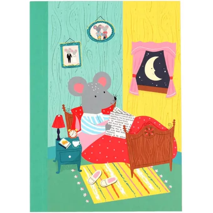 Kladblok a6 Rex London Mouse In A House