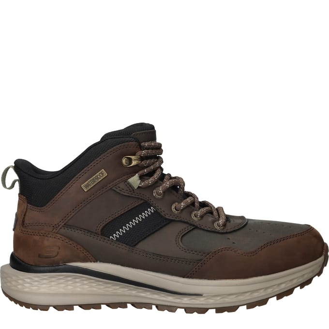 Skechers SLADE ULTRA - TURNER Heren Instappers - Donkerbruin
