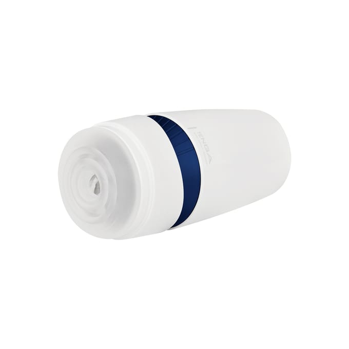 Tenga - Aero Cobalt Ring - Masturbator - Inclusief Droog Standaard - Wit