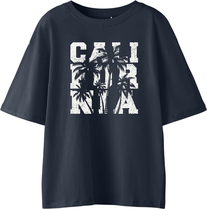 NAME IT - NKMHUGER SS RLX TOP PS - Jongens - T-shirts