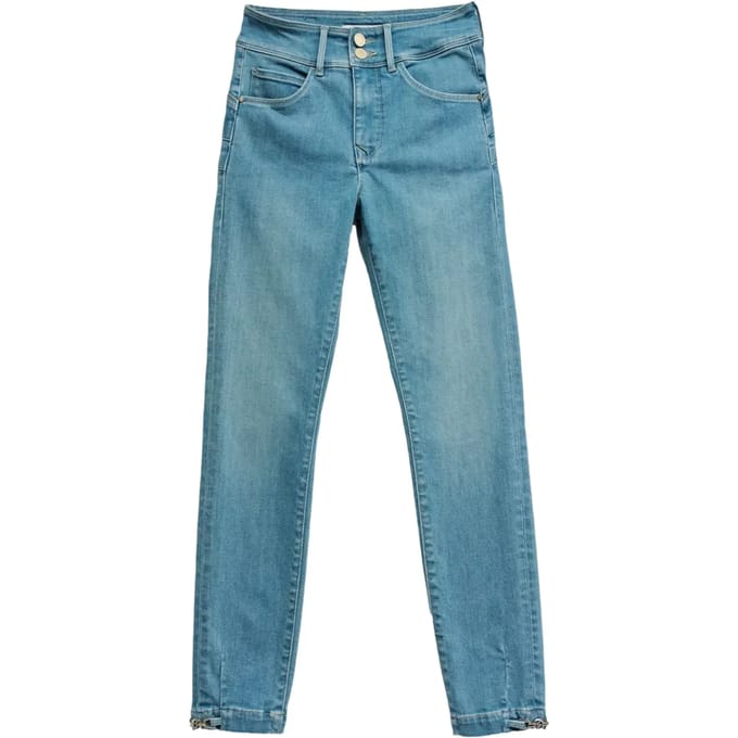 Damesskinny cropped jeans Salsa Jeans Secret Push In