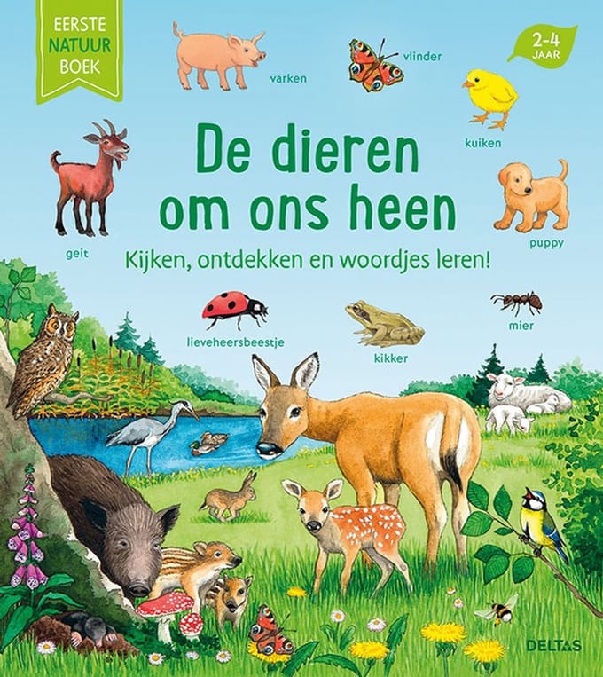 De dieren om ons heen (2-4 j.) Kartonboekjes