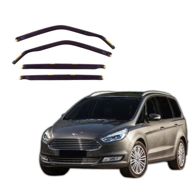 J&;J AUTOMOTIVE | Heko Wind deflectors Voor Ford Galaxy 3 2015-2023