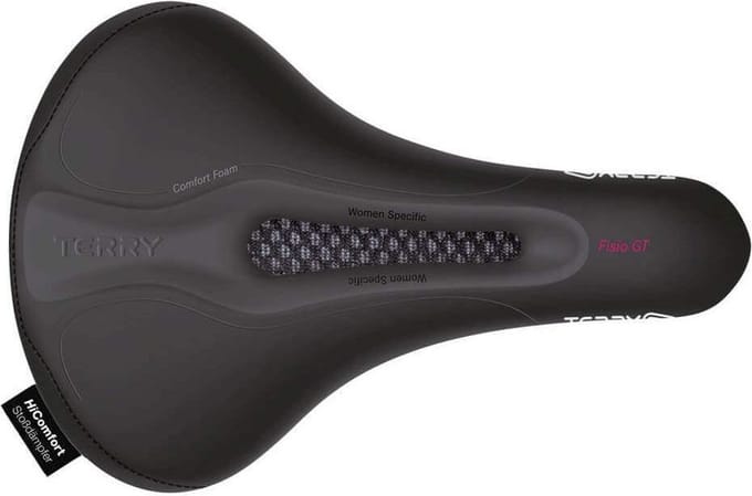 Terry zadel Fisio GT Max dames zwart - ZDT163