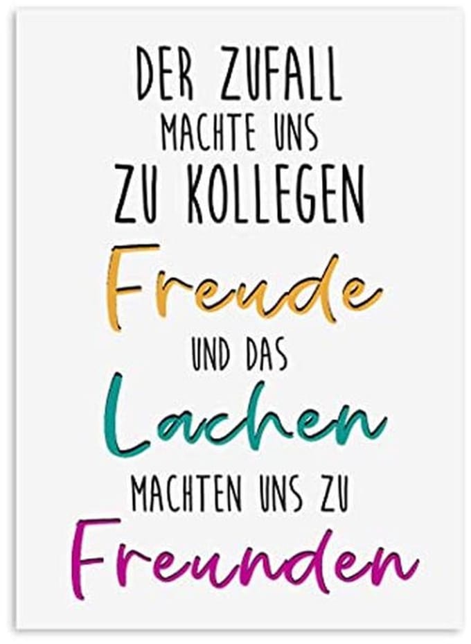 Afscheid kaart collega's met inspirerende spreuken voor pensioen