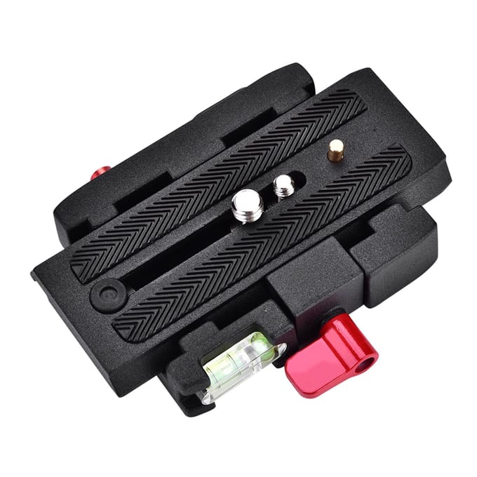 Plaque de base à serrage rapide P200 pour Manfrotto 500 AH 701 503 HDV 577 black