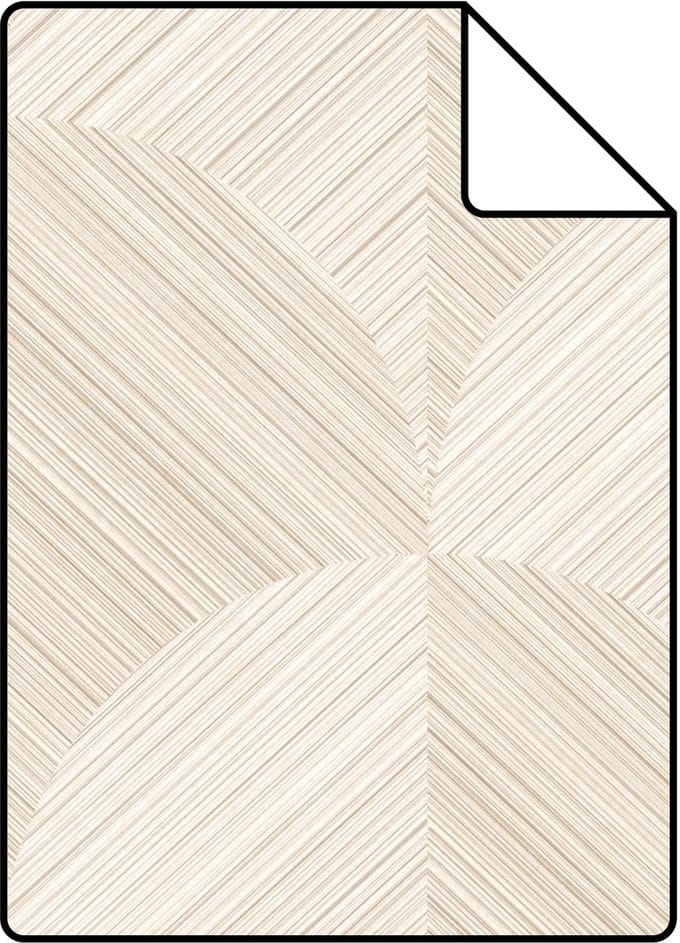 Proefstaal Origin Wallcoverings behang 3D-motief lichtbeige - 26,5 x 21 cm - 347935-S