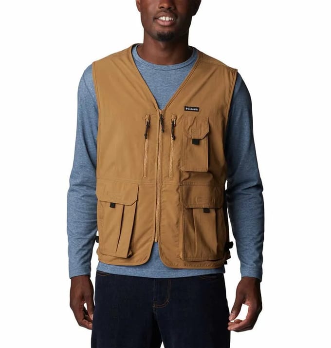 Columbia Silver Ridge™ Utility Vest Bruin XL Man