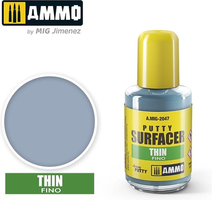 AMMO by Mig Jimenez Hobbylijm - MIG 2047 Putty Surfr - Thin - 30ml Filler