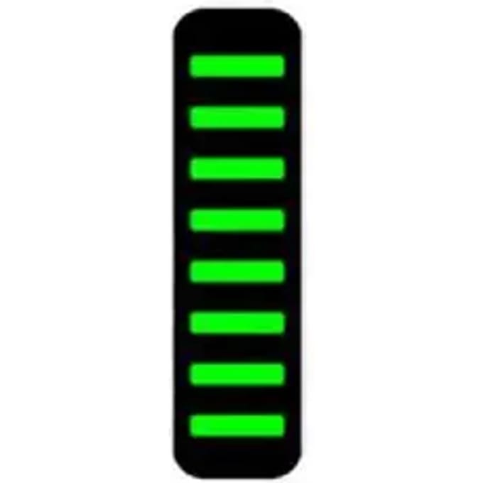 ProGuard Cable Tie - Front - Sticker - Mini - Neon Green