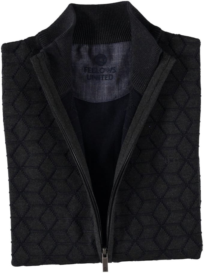 Fellows United Cardigan Star Navy (22.1120 - 110)