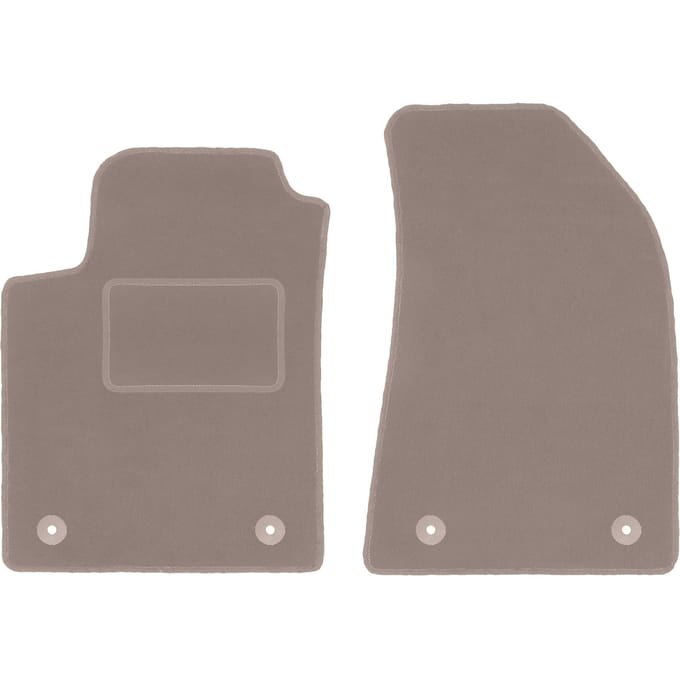 Beige voormatten voor: Fiat Bravo II hatchback (2007-2012)