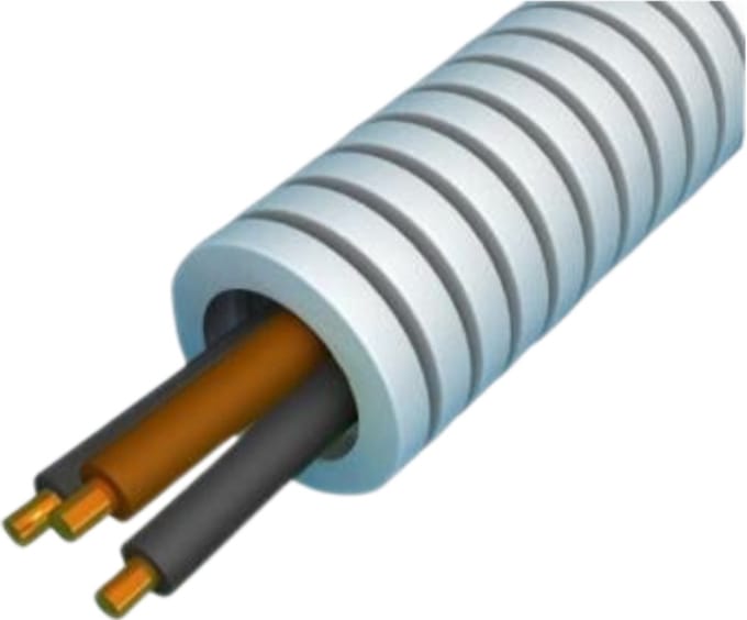 Snelflex flexibele buis VD draad 3x1,5mm - 16mm rol 100 meter (SF3X15ZWZR)