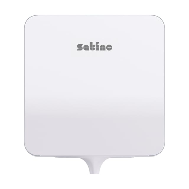 Poetspapierdispenser Satino CF1 Hyginity Plus medium wit 333416